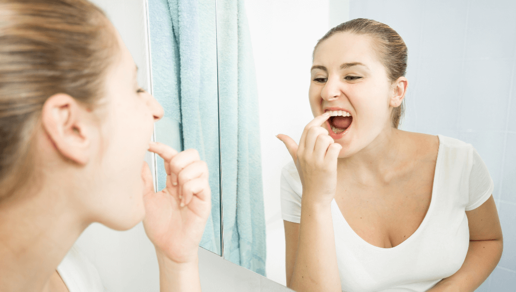 jet dentaire et tartre Image