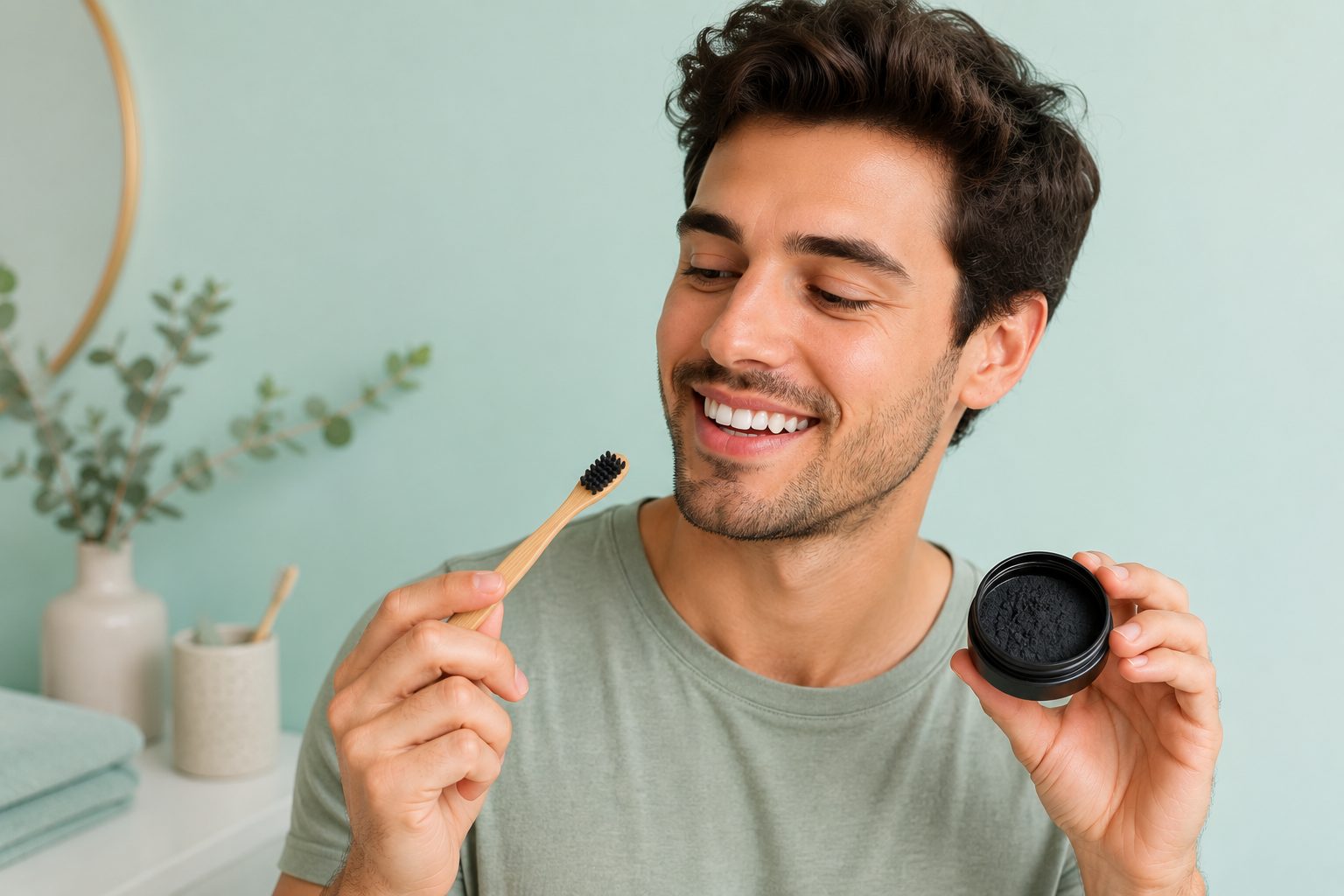 Charbon pour les dents Image