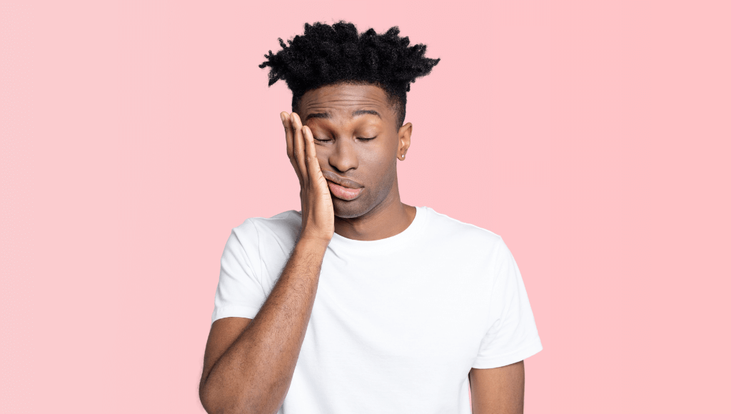 homme douleur gencive santé dentaire Image