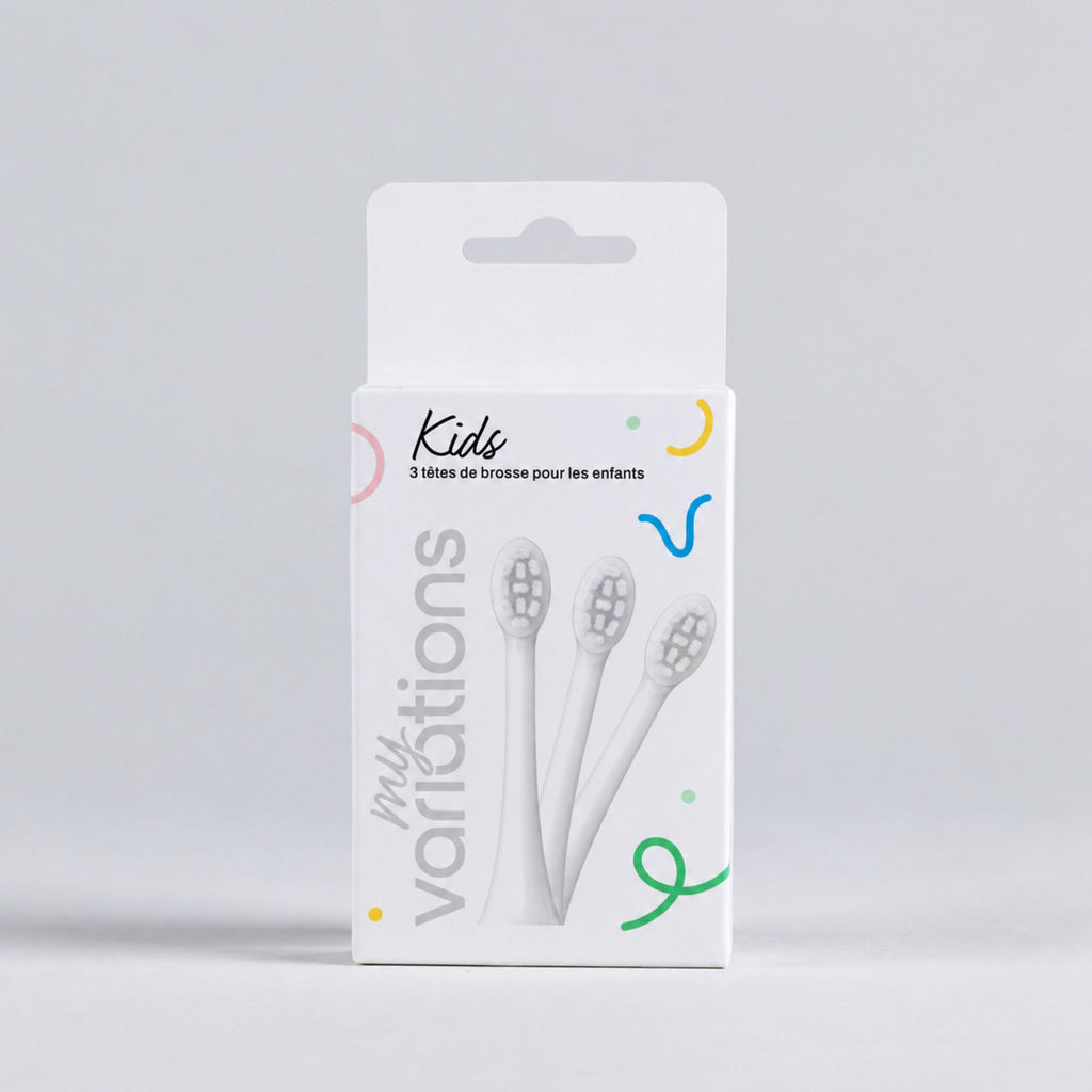 Pack 3 Têtes de Brosse - Enfant