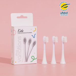 Pack 3 Têtes de Brosse - Enfant