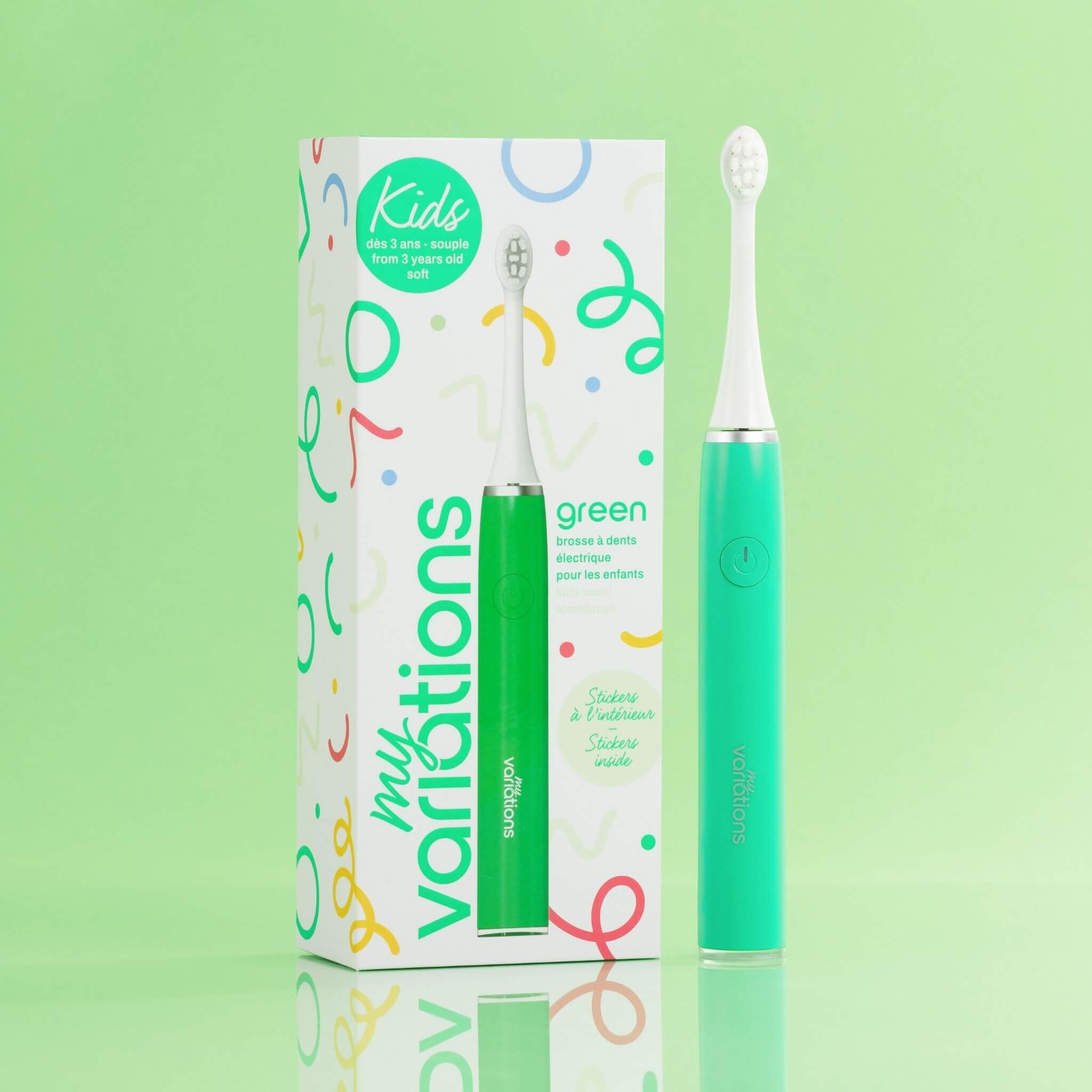 Brosse à Dents électrique Nevadent Enfants - Oscillante, 2 Vitesses, Neuve, Emballage D'origine